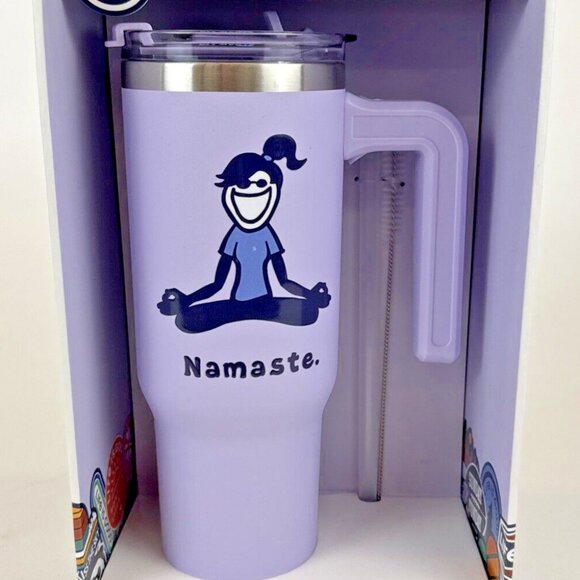 Life is Good Voyager 32 oz Namaste Tumbler - Picture 7 of 7